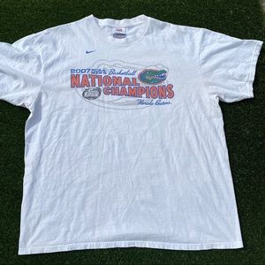 2007 Florida gators basketball championship T-shirt